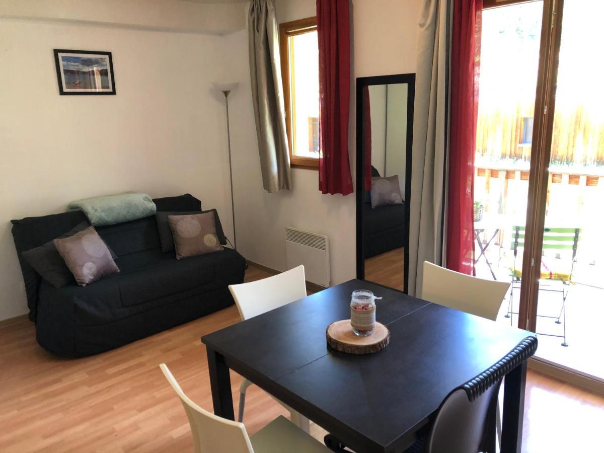 Studio Vue Piste + Parking Souterrain Privatif Inclus Les Orres Exterior photo